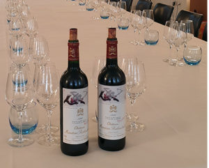 Mouton Wine Tasting